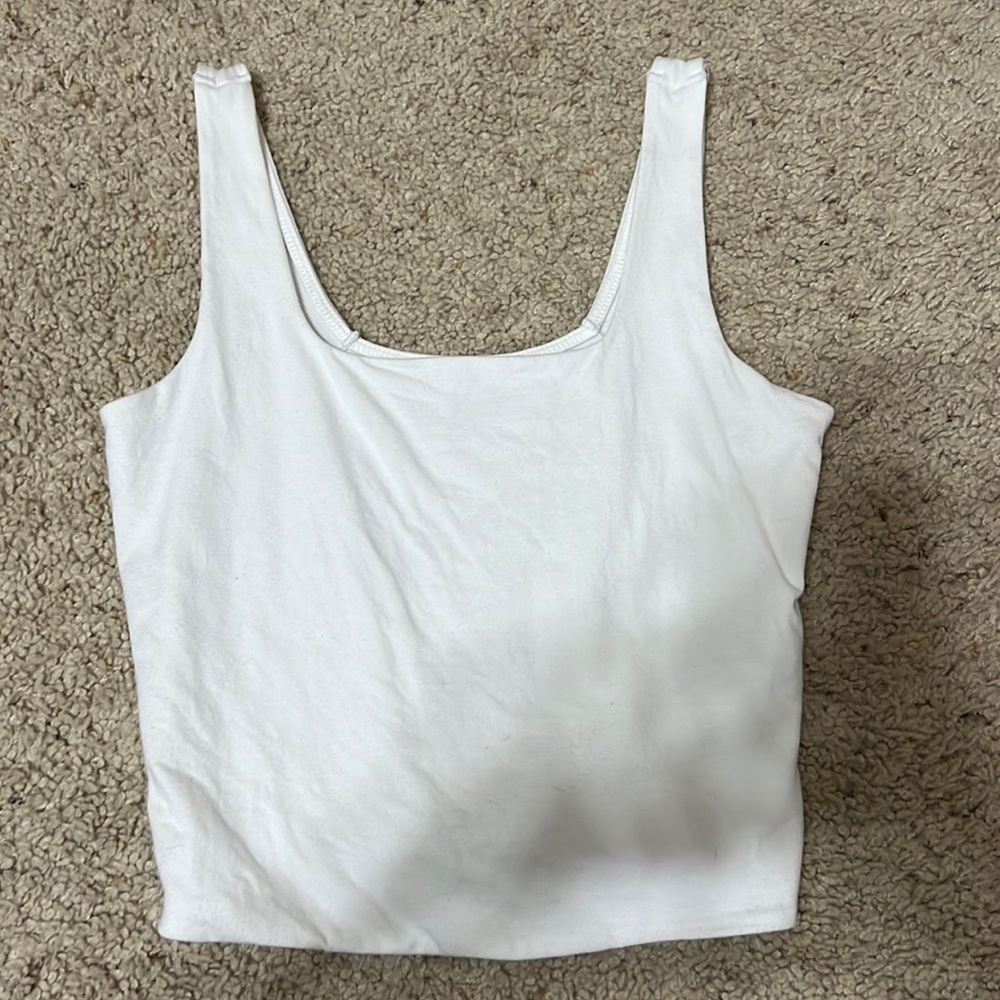 White tank top